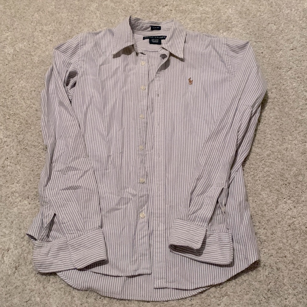 Ralph Lauren slim fit button down shirt size 4